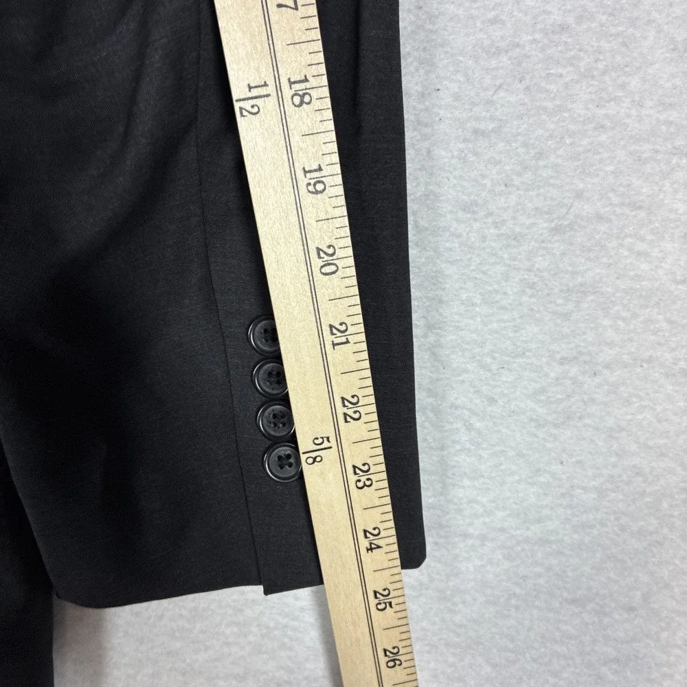 Brooks Brothers Explorer Regent Fit Black Wool Blend Sport Coat Blazer 39R